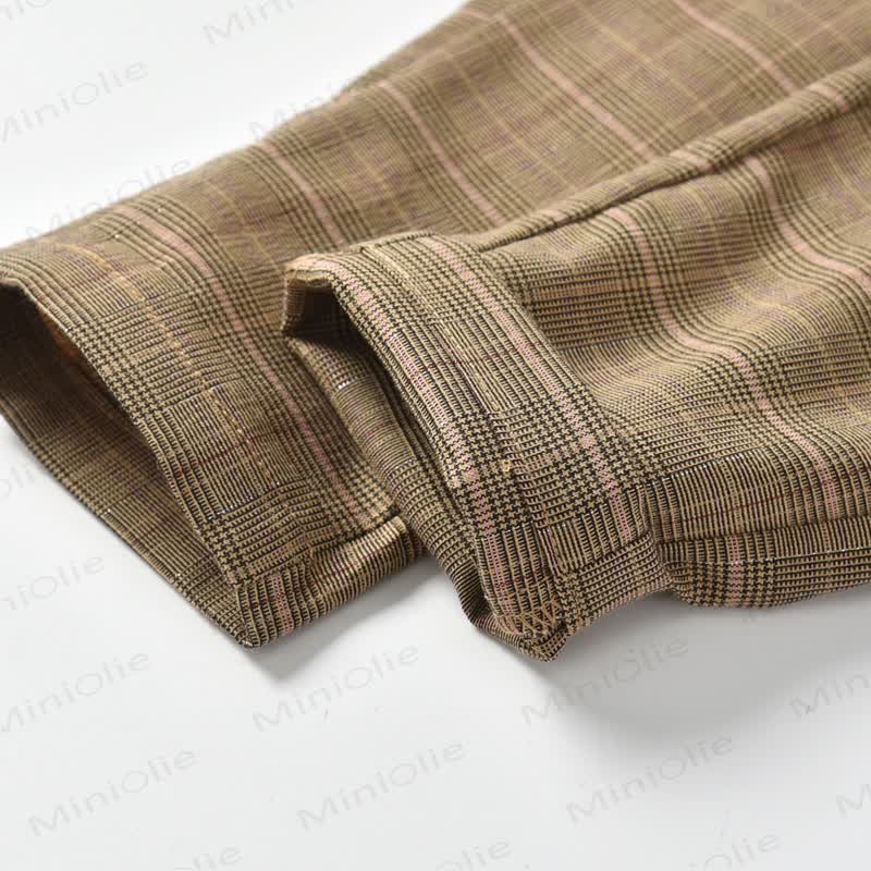 Toddler Boy Vintage Plaid Formal Set with Bow Tie - image 14