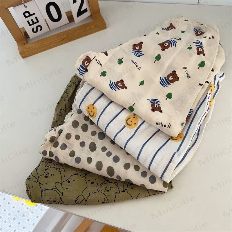 Toddler Baby White/Beige Lounge Pants - image 7