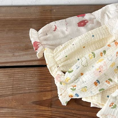 Toddler Baby Beige Print Long Sleeve Top and Pants 2-piece Set - image 9
