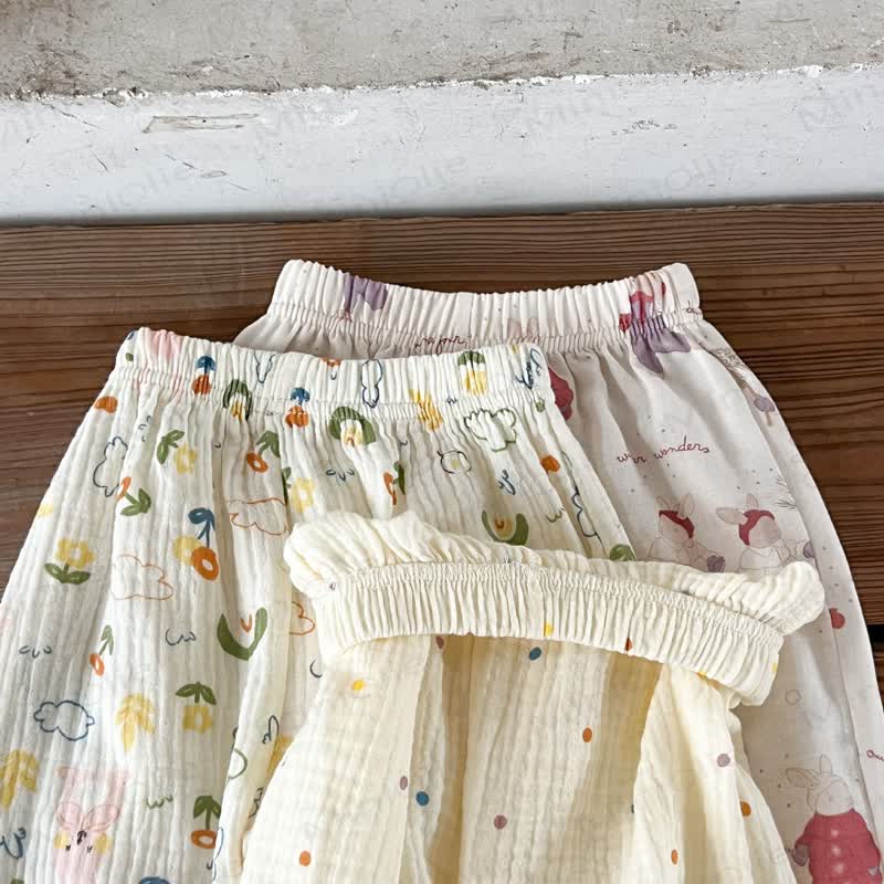 Toddler Baby Beige Print Long Sleeve Top and Pants 2-piece Set - image 13