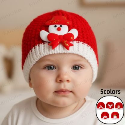 Baby Christmas Knit Beanie - image 1
