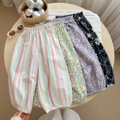 Toddler Girls Flower/Animal Print Tee and Pants 2-piece Set - image 9