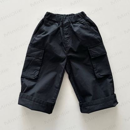 Toddler Baby Boys Relaxed Fit Cargo Pants - Black - 5-6Y - image 3