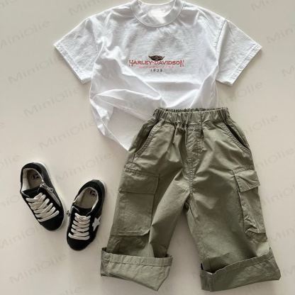 Toddler Baby Boys Relaxed Fit Cargo Pants - image 5