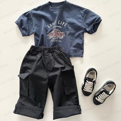 Toddler Baby Boys Relaxed Fit Cargo Pants - image 6