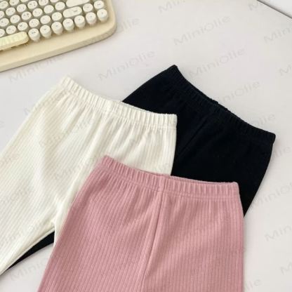 Baby Girl Bow Ribbed Long Sleeve Lounge Top and Pants 2-piece Set - image 9