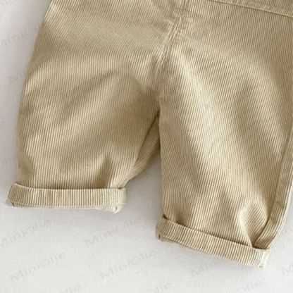 Baby Toddler Bear Pocket Corduroy Overalls - image 6