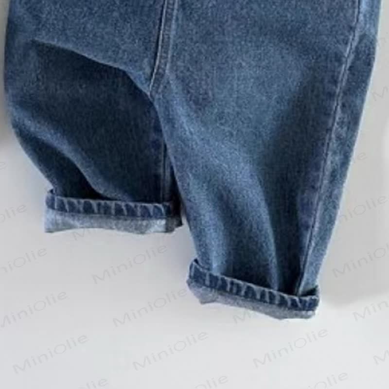 Baby Toddler Denim Pocket Overalls - image 6