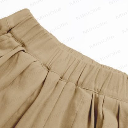 Toddler Boys Solid Color Relaxed Balloon Pants - image 4