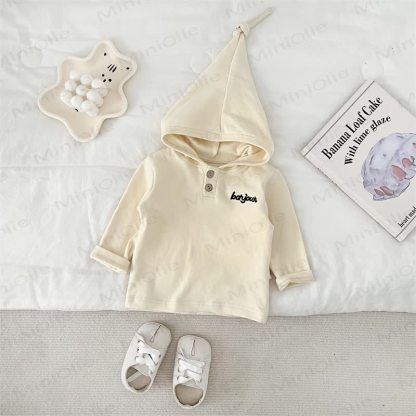 BONJOUR Baby Striped Long Sleeve T-Shirt - Beige - 2-3T - image 7
