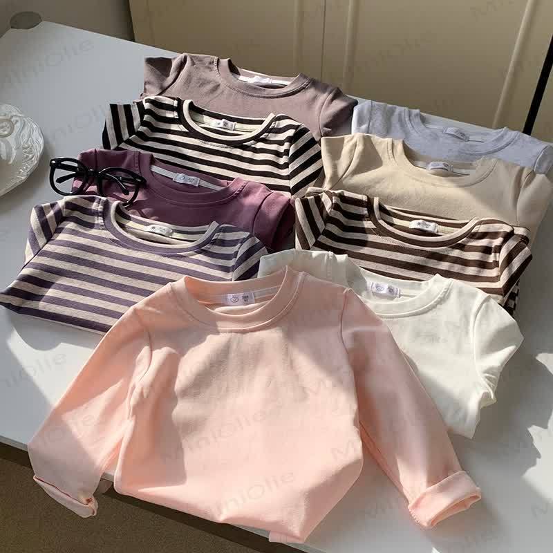 Toddler Kid Stripe Long Sleeve T-Shirt - image 3