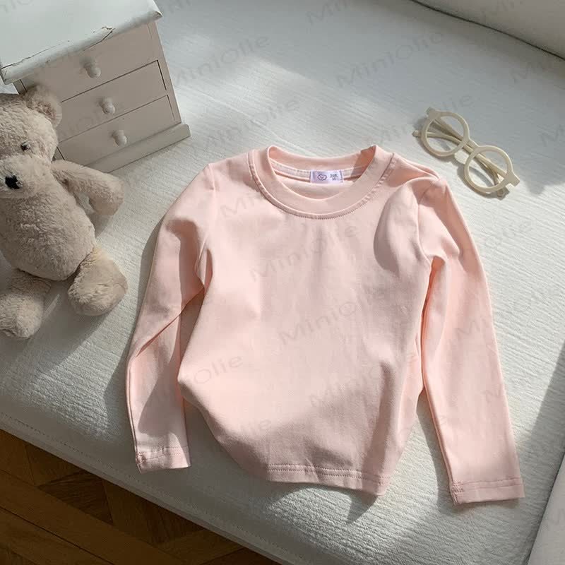 Toddler Kid Stripe Long Sleeve T-Shirt - Pink - 10-11T - image 9