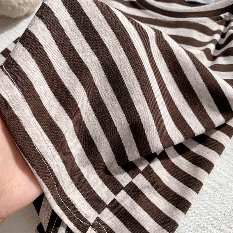 Toddler Kid Stripe Long Sleeve T-Shirt - image 14