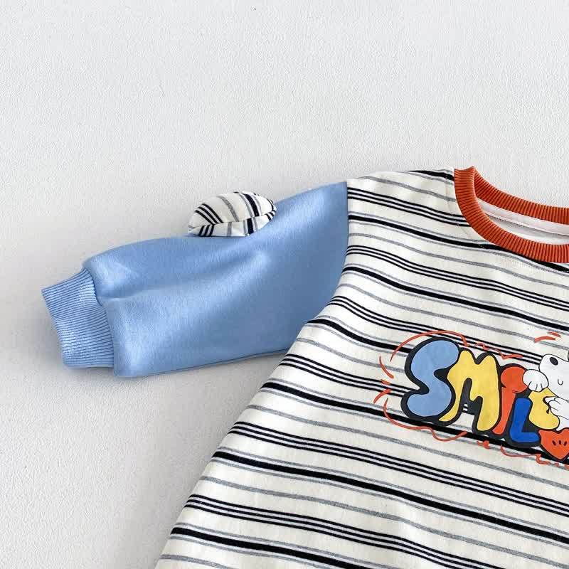 SMILE Colorblock Stripe Baby Romper/Set - image 13