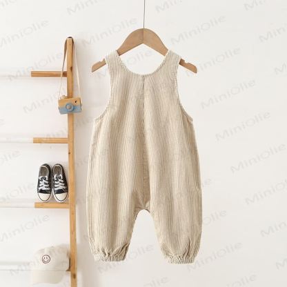 Baby Carrot Pocket Corduroy Overalls - image 4