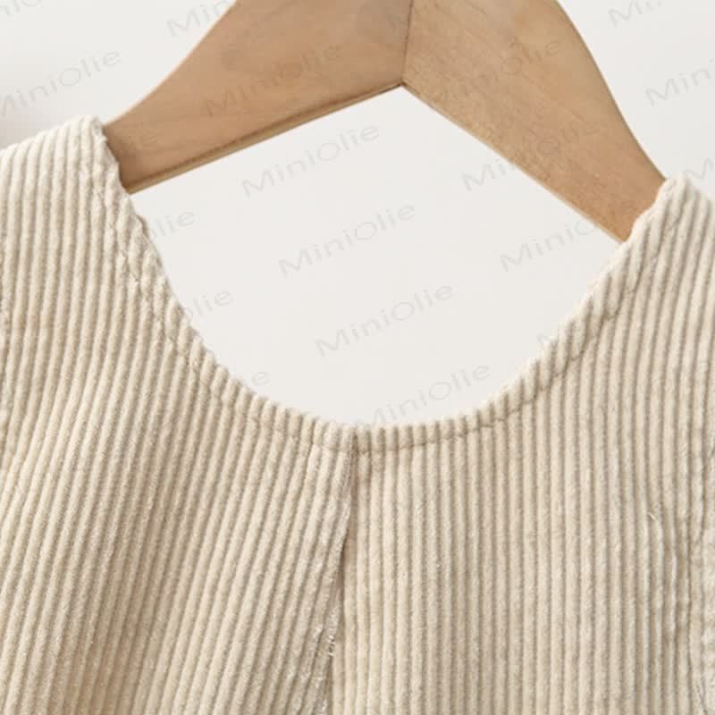 Baby Carrot Pocket Corduroy Overalls - image 6