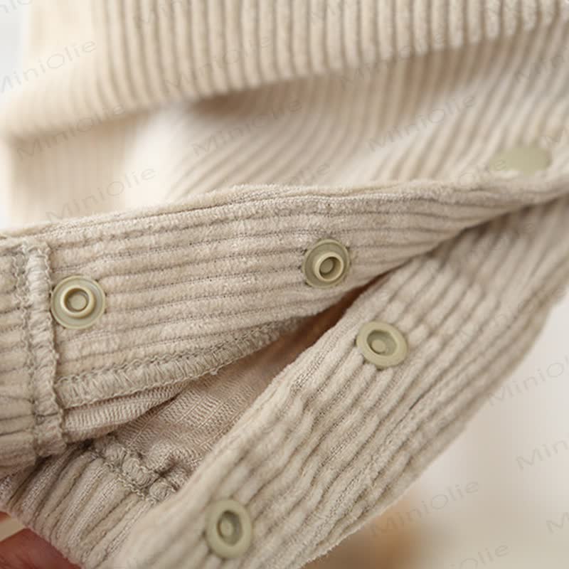 Baby Carrot Pocket Corduroy Overalls - image 9