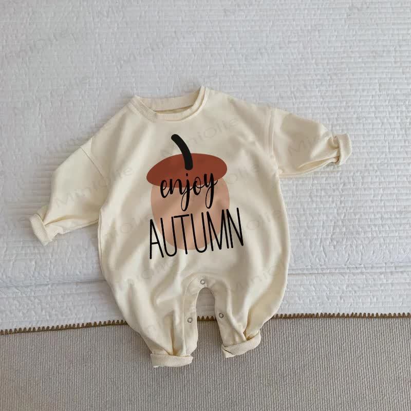 ENJOY AUTUMN Baby Toddler Beige Romper - Beige - 2-3T - image 1