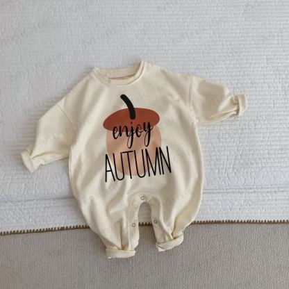 ENJOY AUTUMN Baby Toddler Beige Romper - Beige - 2-3T - image 1
