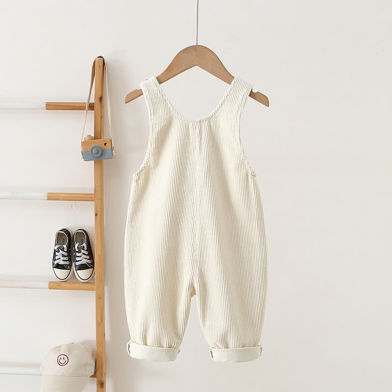 HAPPY DAY Toddler Baby Corduroy Pocket Overalls - image 4