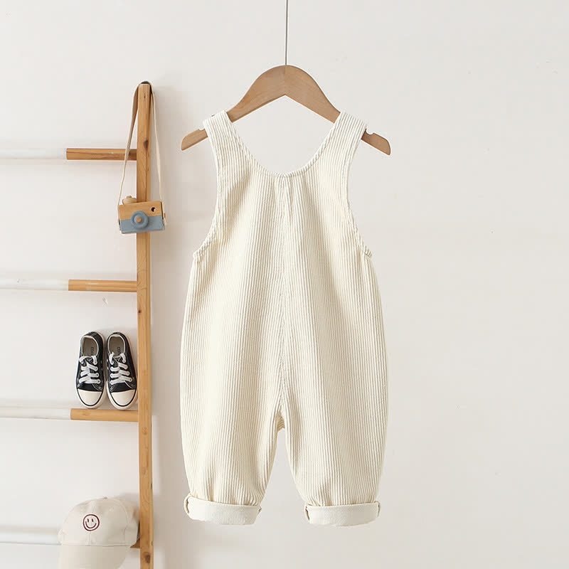 HAPPY DAY Toddler Baby Corduroy Pocket Overalls - image 4