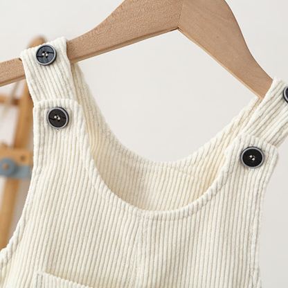 HAPPY DAY Toddler Baby Corduroy Pocket Overalls - image 5