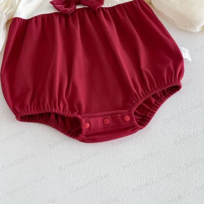 Baby Bow Peter Pan Collar Bodysuit - image 12