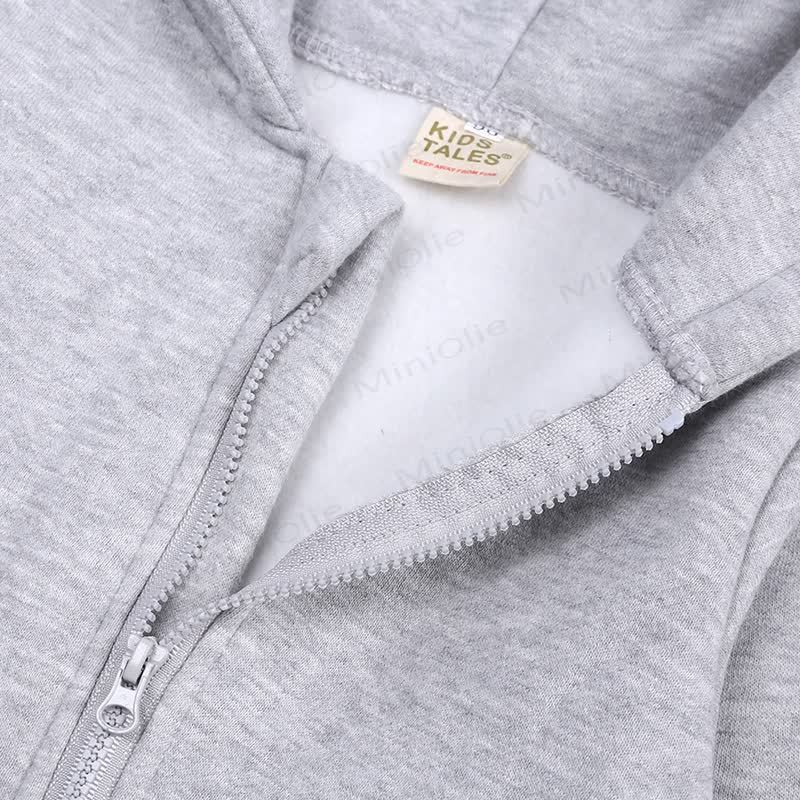 Baby Little Ears Hooded Zip Romper - image 22