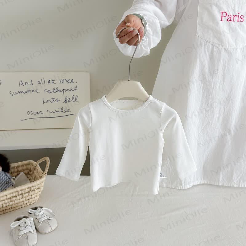 Baby Solid Color Ribbed Top or Halloween Themed Overalls with Hat - White Tee - 18-24M - image 5