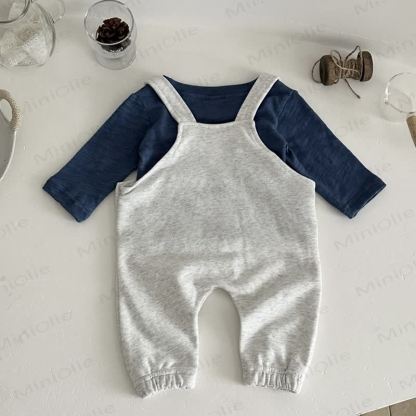 DINOSAUR VENTURE Baby Long Sleeve Tee and Overalls Set - image 3
