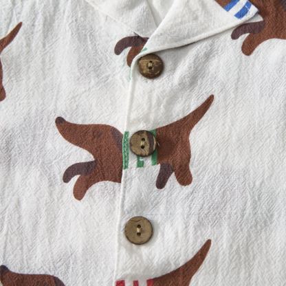 Baby Toddler Dachshund Shirt and Shorts 2-piece Set - image 3
