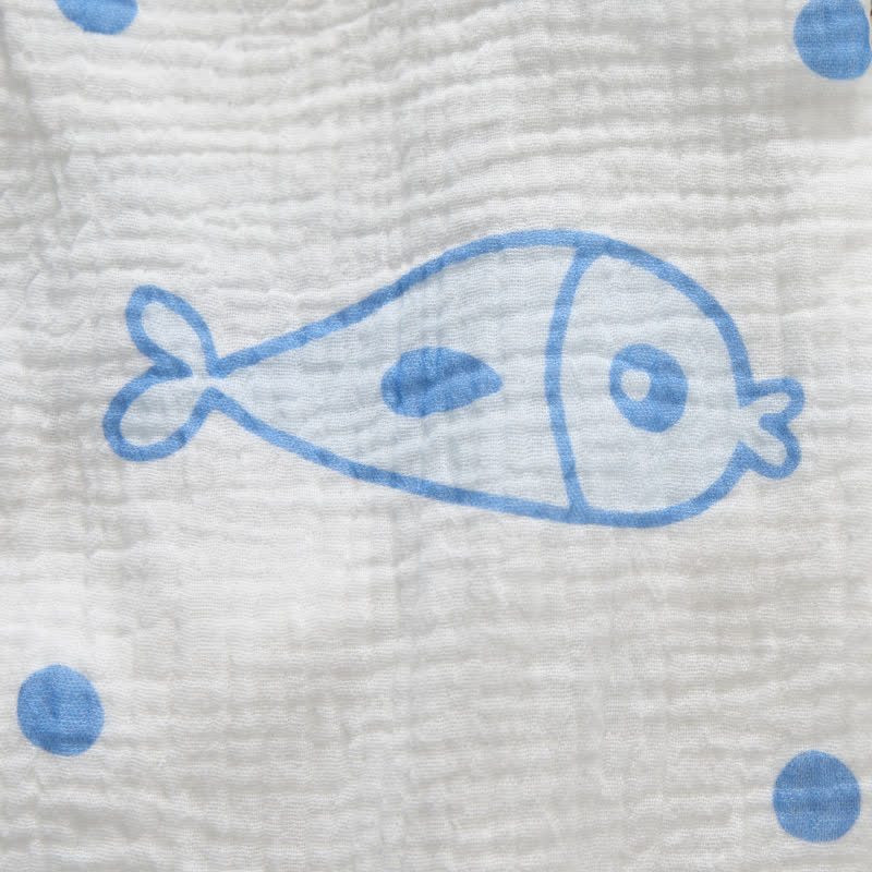Baby White Fish Romper with Hat - image 7