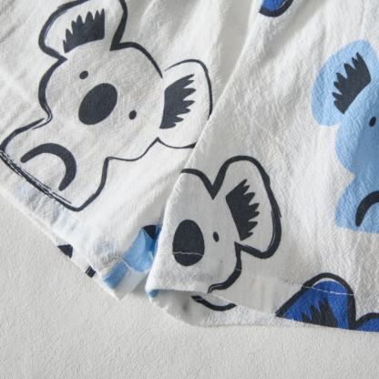 Baby Toddler White Koala Shirt and Shorts 2-piece Set - image 8