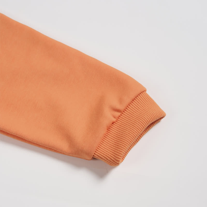Baby Toddler Four Pumpkins Orange Sweatshirt - image 3