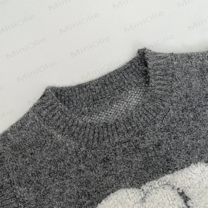 Baby Toddler Elephant Knitted Vest or Beige Tee or Pants - image 5