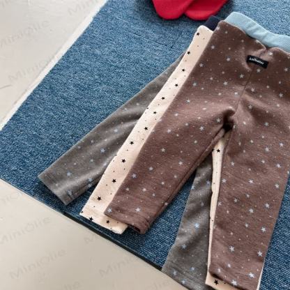 ANDBUTTER Toddler Soft Cotton Star Print Leggings - image 2