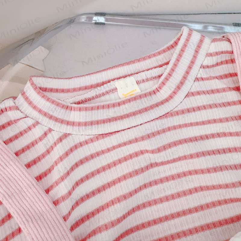 Baby Bunny Striped Dress - image 3