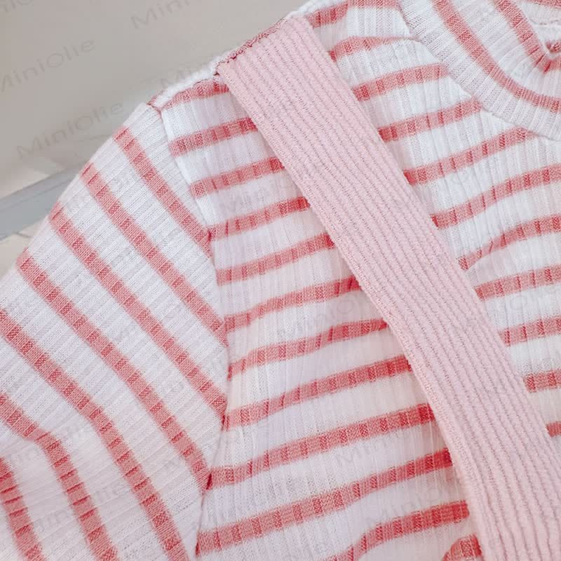 Baby Bunny Striped Dress - image 4
