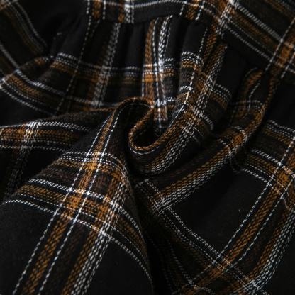 Baby Vintage Plaid Ruffle Collar Bodysuit - image 21