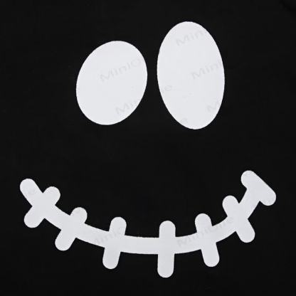 Toddler Boys Halloween Smiley Face Sweatshirt and Striped Pants 2-piece Set - image 8