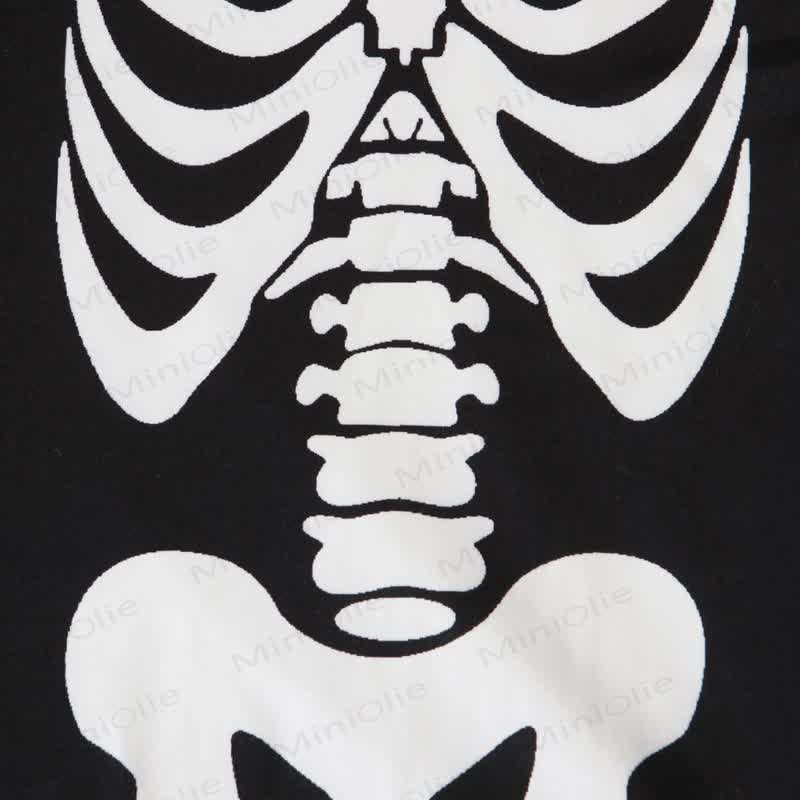 Toddler Skeleton Halloween Long Sleeve Pajama 2-piece Set - image 10