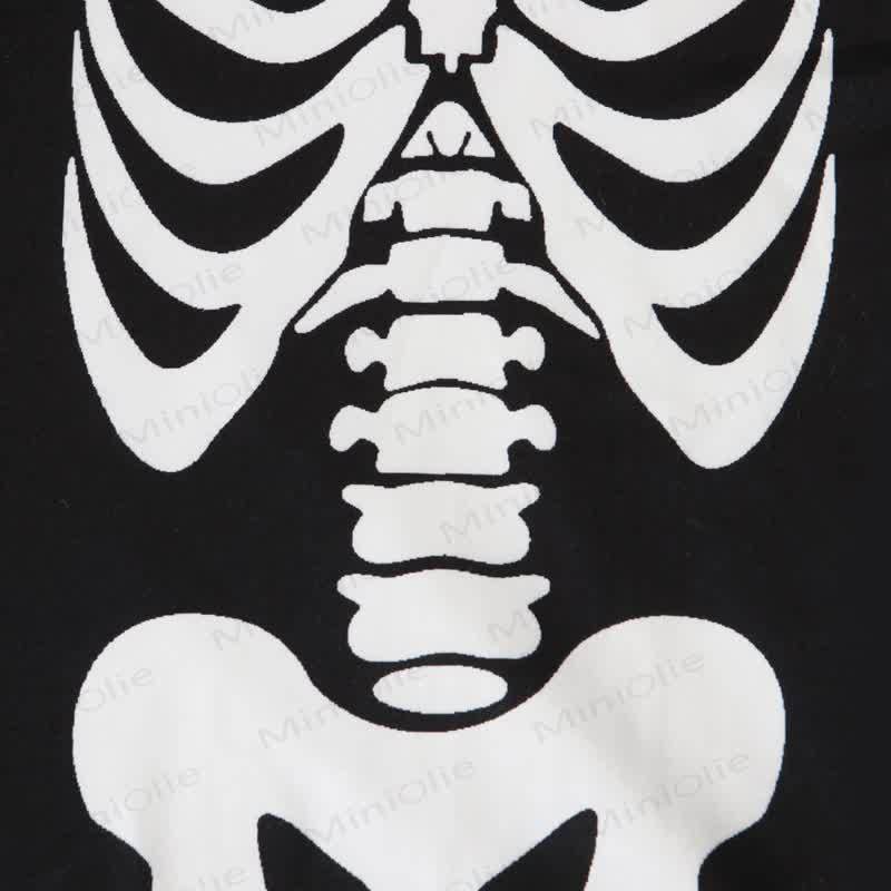 Toddler Skeleton Halloween Long Sleeve Pajama 2-piece Set - image 10