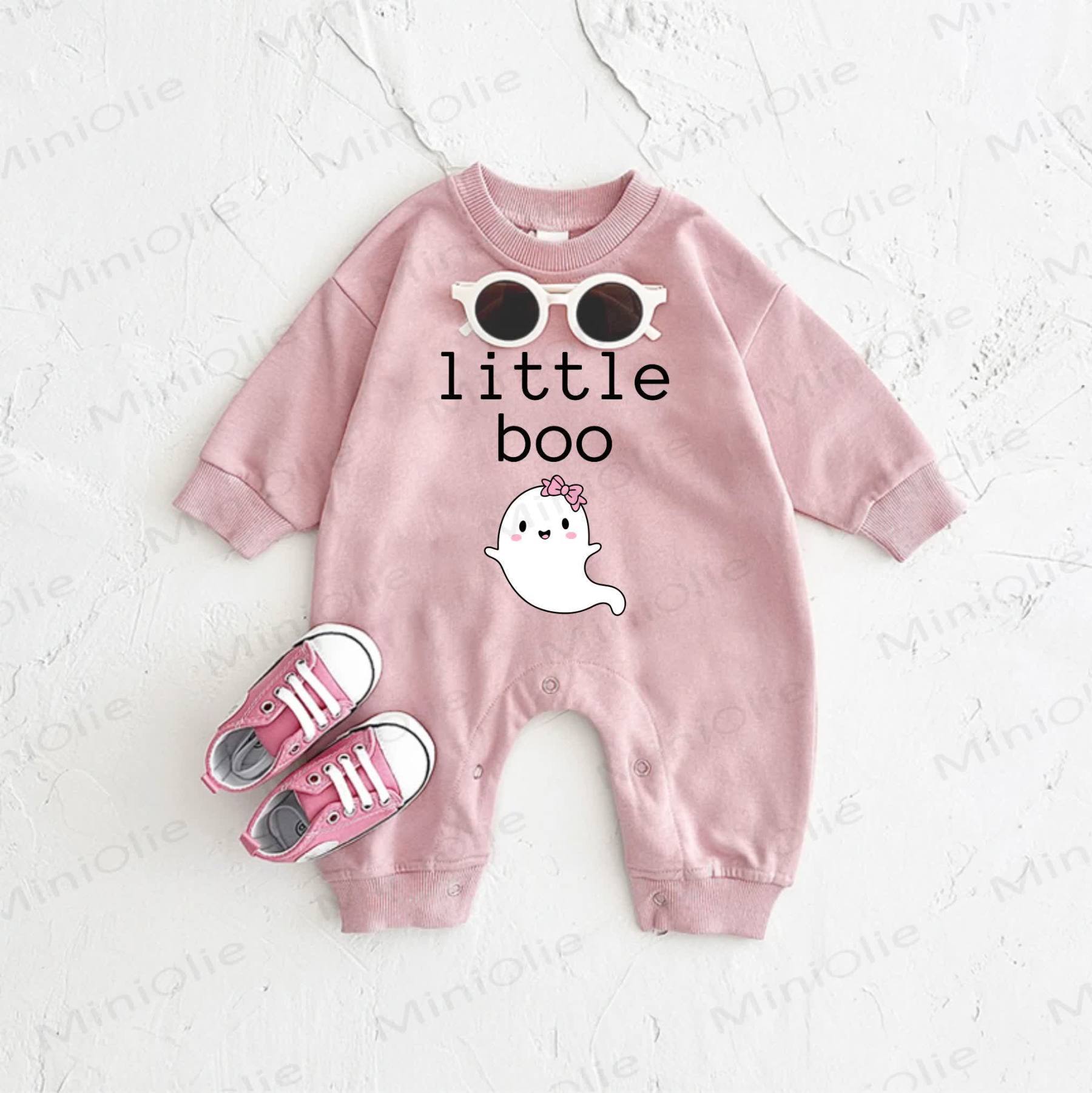 LITTLE BOO Baby Pink Romper - Pink - 2-3T - image 1