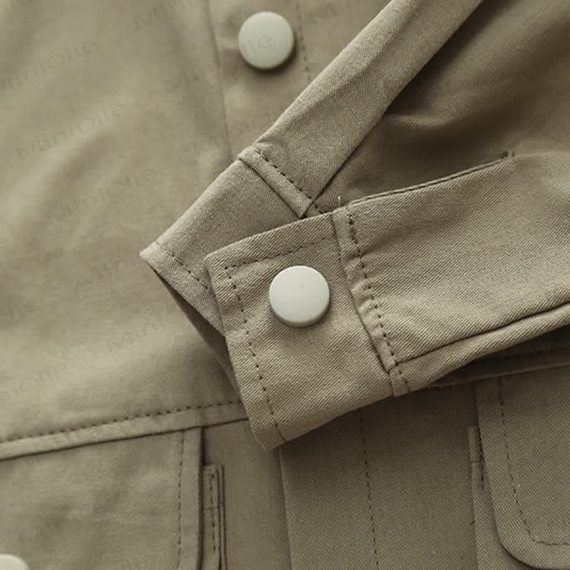 Toddler Baby Boys Casual Utility Jacket and Cargo Pants 2-piece Set - image 8