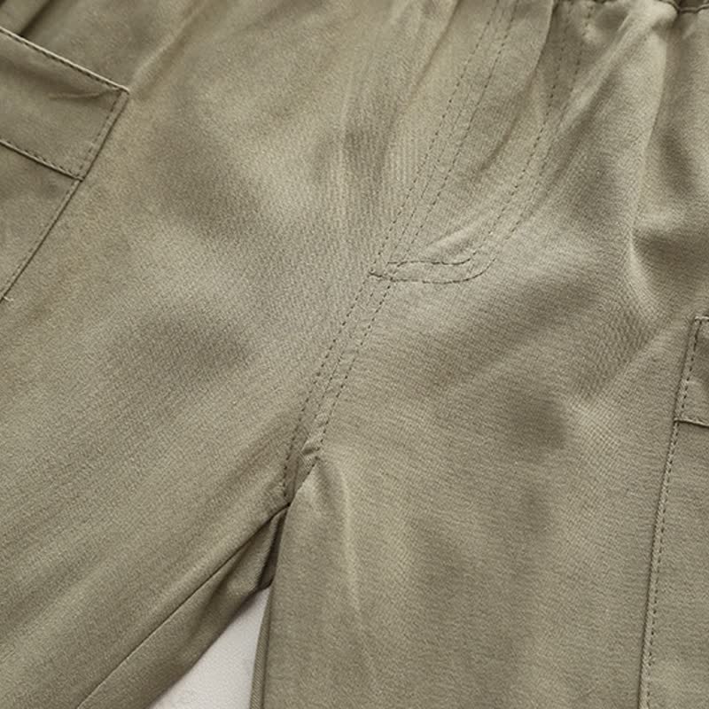Toddler Baby Boys Casual Utility Jacket and Cargo Pants 2-piece Set - image 10
