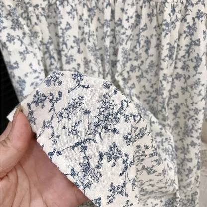 Toddler Girl Vintage Flower Print Dress and Outerwear - image 8