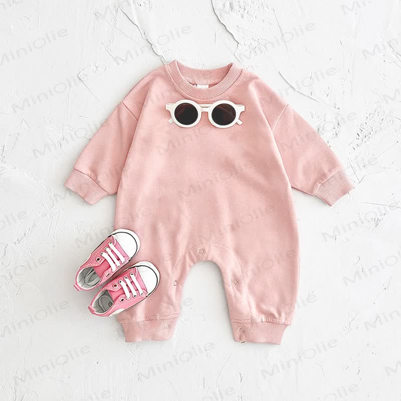 LITTLE BOO Baby Pink Romper - image 2