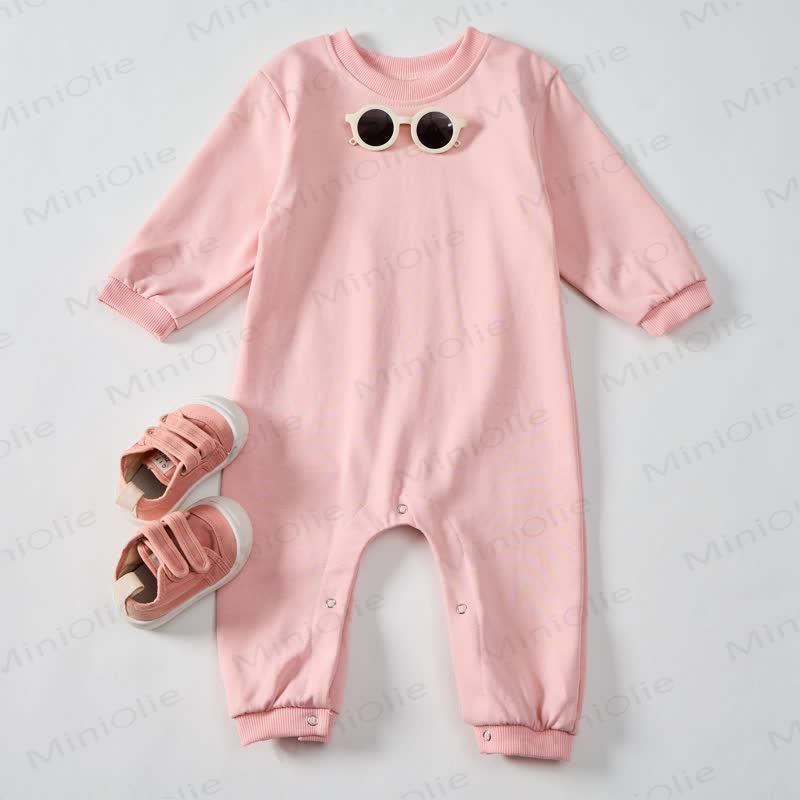 LITTLE BOO Baby Pink Romper - image 3