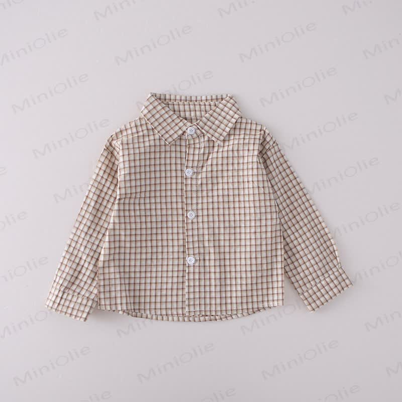 Toddler Baby Lamb Applique Knit Vest and Shirt 3-piece Set - image 8
