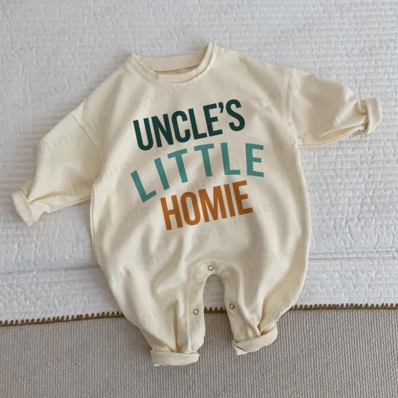 UNCLE'S LITTLE HOMIE Baby Beige Romper - Beige - 2-3T - image 1